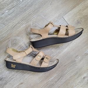 Alegria Women's Leather Sandals Kle-876 Size 40/ 9.5